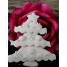 Albero di natale stilizzato in gesso ceramico profumato