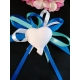 Palloncino cuore gesso ceramico profumato 6 cm