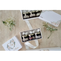 Vasetti marmellata in box personalizzabile