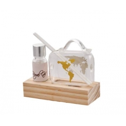 Profumatore Valigia World Gold