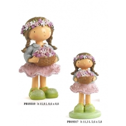 Bimbo con fiori