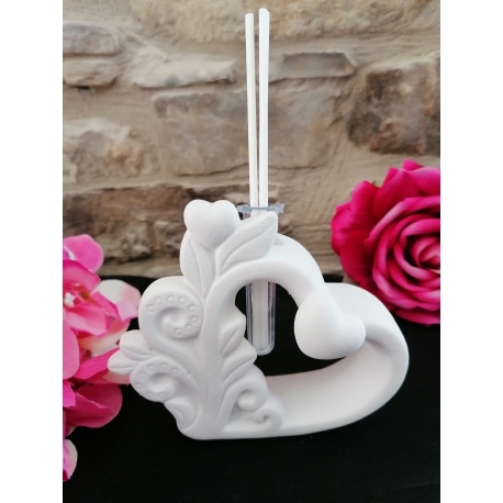 Profumatore cuore total white