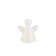Angelo stilizzato porcellana con luce led