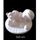Neonato bimbo bimba 3d in gesso ceramico profumato per il fai da te