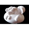 Neonato bimbo bimba 3d in gesso ceramico profumato per il fai da te