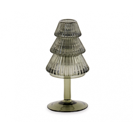 Albero portacandela in vetro