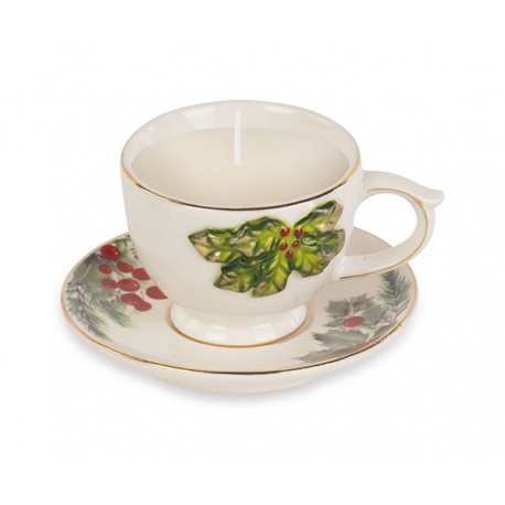 Candela in tazzina da caffè