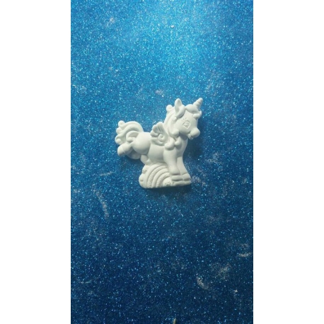 Nuovo unicorno in gesso ceramico profumato per fai da te