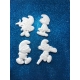 I puffi in gesso ceramico profumato