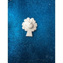 Albero della vita con biberon in gesso ceramico profumato