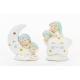 Bimba su luna e stella con luce led 9,5x6,5xh.11