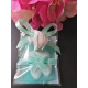 Bustina tiffany porta confetti con gessetto profumato