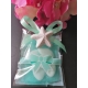 Bustina tiffany porta confetti con gessetto profumato