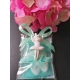 Bustina tiffany porta confetti con gessetto profumato