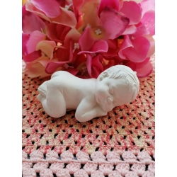 Bimbo - neonato 3d in gesso ceramico profumato