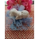 Bimbo - neonato 3d in gesso ceramico profumato