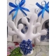 Albero della vita con applicazione tema mare porcellana