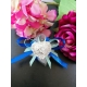 Cuore con rose - roselline in gesso ceramico profumato