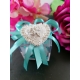 Cuore con rose - roselline in gesso ceramico profumato