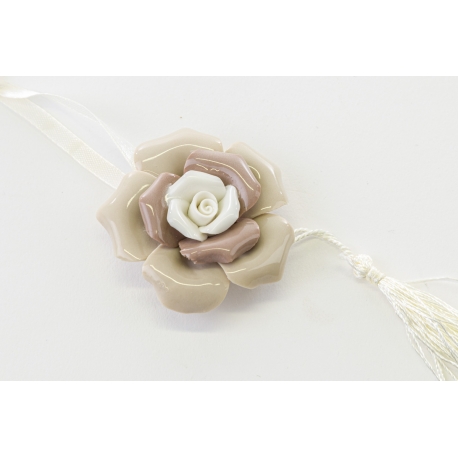 Appendino fiore porcellana : linea Flower power