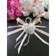 Cuore con rose a rilievo e scritta I love you in gesso ceramico profumato