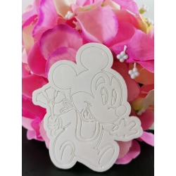 Topolino con sonagli in gesso ceramico profumato