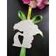 Albero della vita con angelo che prega in gesso ceramico profumato