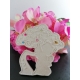 Albero della vita con angelo che prega in gesso ceramico profumato