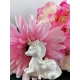 Unicorno 3d in gesso ceramico profumato