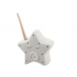 Profumatore porcellana STELLINA con led