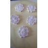 Quadrifoglio con icona sacra famiglia gesso ceramico