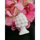 Pigna 3d in gesso ceramico profumato